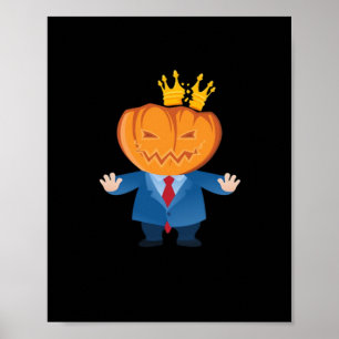 No Kings - Trumpkin Pumpkin Classic Poster