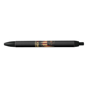 No Kings Vintage America Flag 1776 October 18 Black Ink Pen