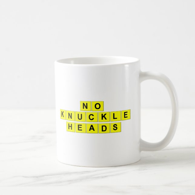 "No Knuckleheads" Sturgill Simpson coffee mug (Right)