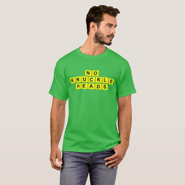 "No Knuckleheads" Sturgill Simpson tee (Front Full)