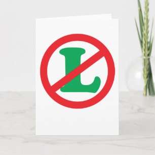 No L Holiday Card