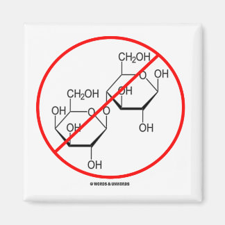 No Lactose (Lactose Intolerance) Magnet