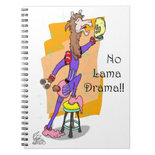 No lama drama notebook