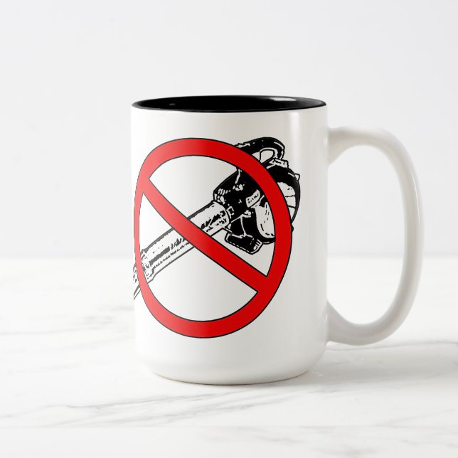 NO Leaf Blowers Mug (Right)