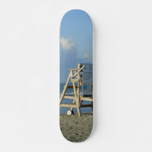No Lifeguard On Duty Skateboard Deck