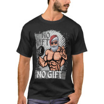 No Lift No Gift Santa Claus Gym
