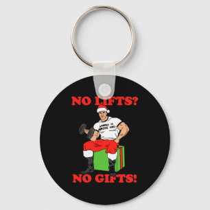 No Lifts No Arnold Schwarzenegger Christma  Key Ring