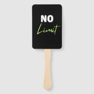 No Limit Hand Fan