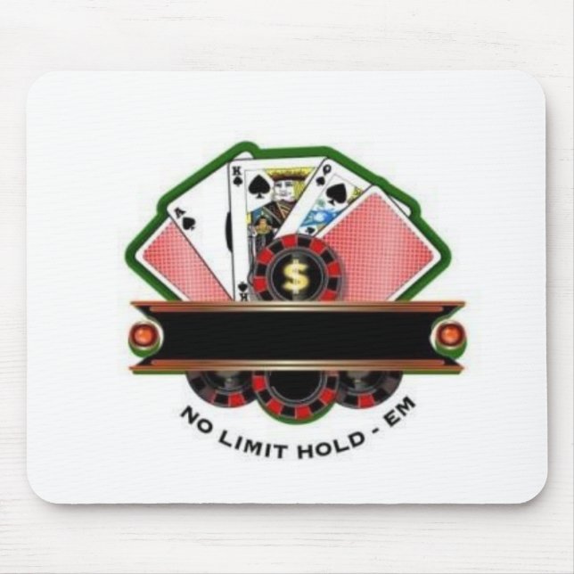 No Limit Hold'em Mouse Mat (Front)