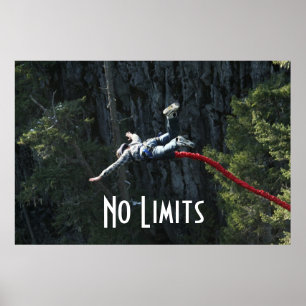 No Limits Bungee Jumping Poster