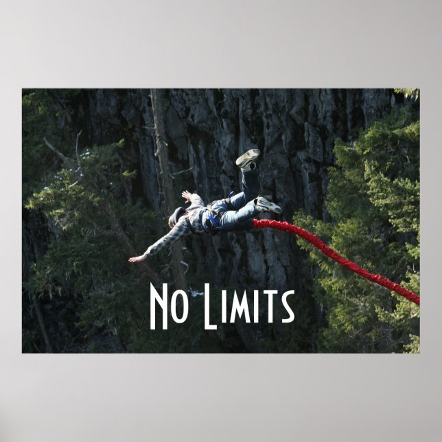 No Limits Bungee Jumping Poster (Front)