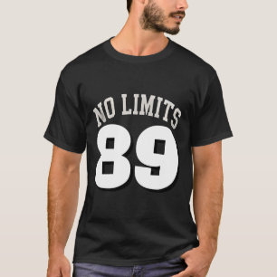No Limits Custom Text Bold Motivational Style T-Shirt