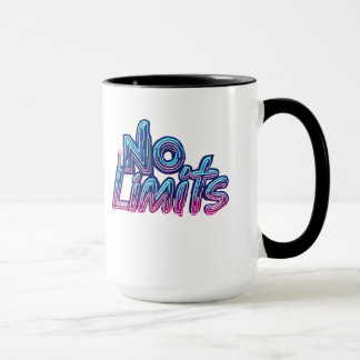 No Limits | Cyberpunk Streetwear Digital Design Mug