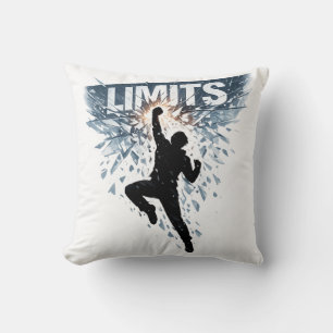 No Limits Motivation Design Cushion