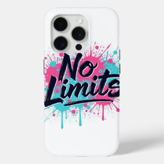 No Limits Splash Art iPhone Case | Gym Motivation