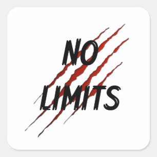No Limits Tiger Claw Graphic STICKER – Bold Motiva