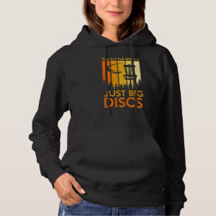 No Little Balls Just Big Disc Sport Disc Golf Hoodie