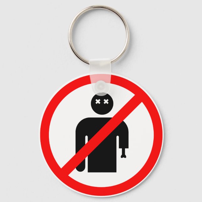 No Locals Keychain (Clean) (Front)