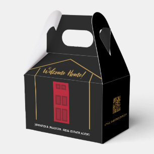 NO LOGO Real Estate Welcome home Custom Favour Box