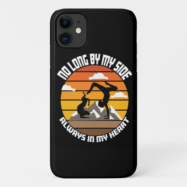 no long by my side always in my heart Case-Mate iPhone case (Back)