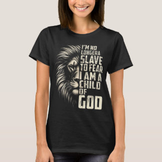 No Longer a Slave to Fear, Christian Lion Tee