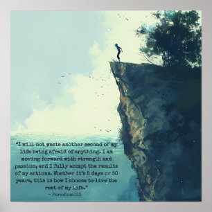 no longer afraid (door 1041) poster