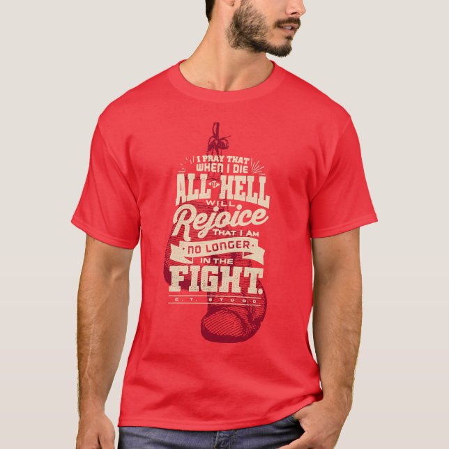 No Longer In The Fight - CT Stubb Tshirt (Front)