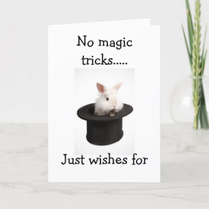 NO MAGIC TRICKS=JUST COOL16th BIRTHDAY WISHES Card