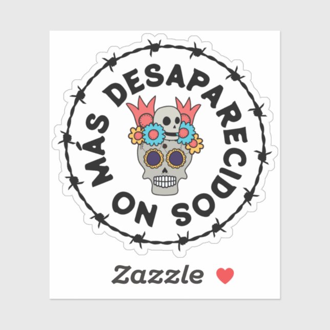 No Más Desaparecidos (skull) (Sheet)