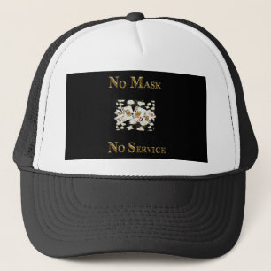 NO MASK NO SERVICE LAS VEGAS TRUCKER HAT