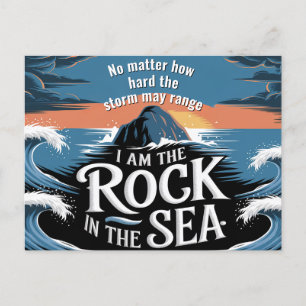No matter how hard motivational post card