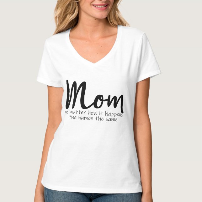 No Matter How It Happens Mum Shirt (Front)
