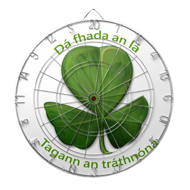 No matter how long the day, the evening comes. dartboard (Front)