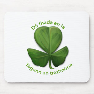 No matter how long the day, the evening comes. mouse mat