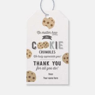 No matter how the cookie crumbles tag
