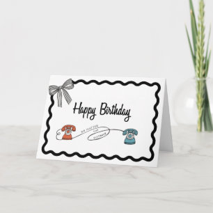 No Matter the Distance Birthday  Card