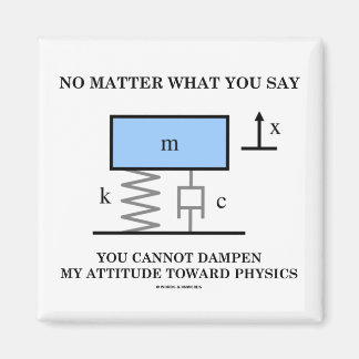 No Matter What You Say You Cannot Dampen Physics Magnet