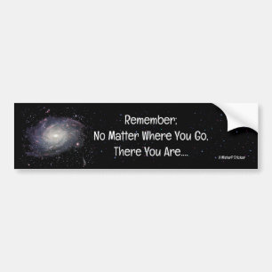 No Matter Where You Go - A MisterP Sticker