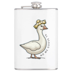 No Me Goose Ta (No Me Gusta) Mexican Goose Hip Flask