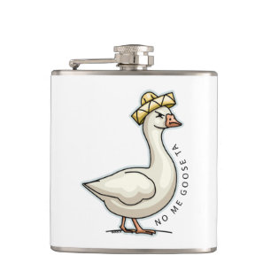 No Me Goose Ta (No Me Gusta) Mexican Goose Hip Flask