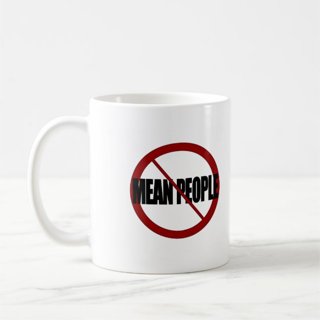 No Mean People Coffee Mug (Left)