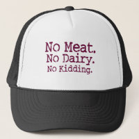 No Meat Vegan Message