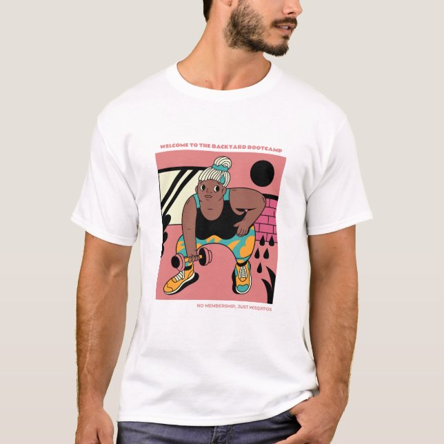 No Membership, Just Mosquitos T-Shirt (Front)
