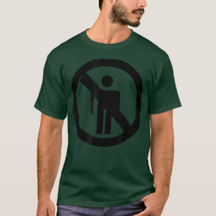 No Men Symbol Feminist Feminism Gift Bachelorette T-Shirt