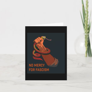 No Mercy For Fascism 2025 Edition Card