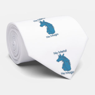 No Metal - No Magic Necktie