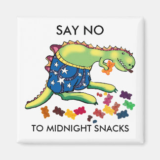 No Midnight snacks Magnet