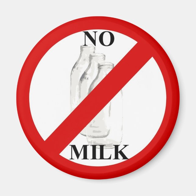 No milk magnet (Front)