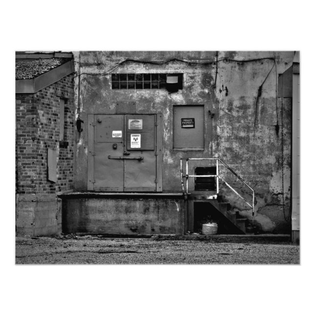 "No Milling Around" Photo Print (Front)