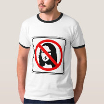 No Mona Lisa Prohibited Sign Parody